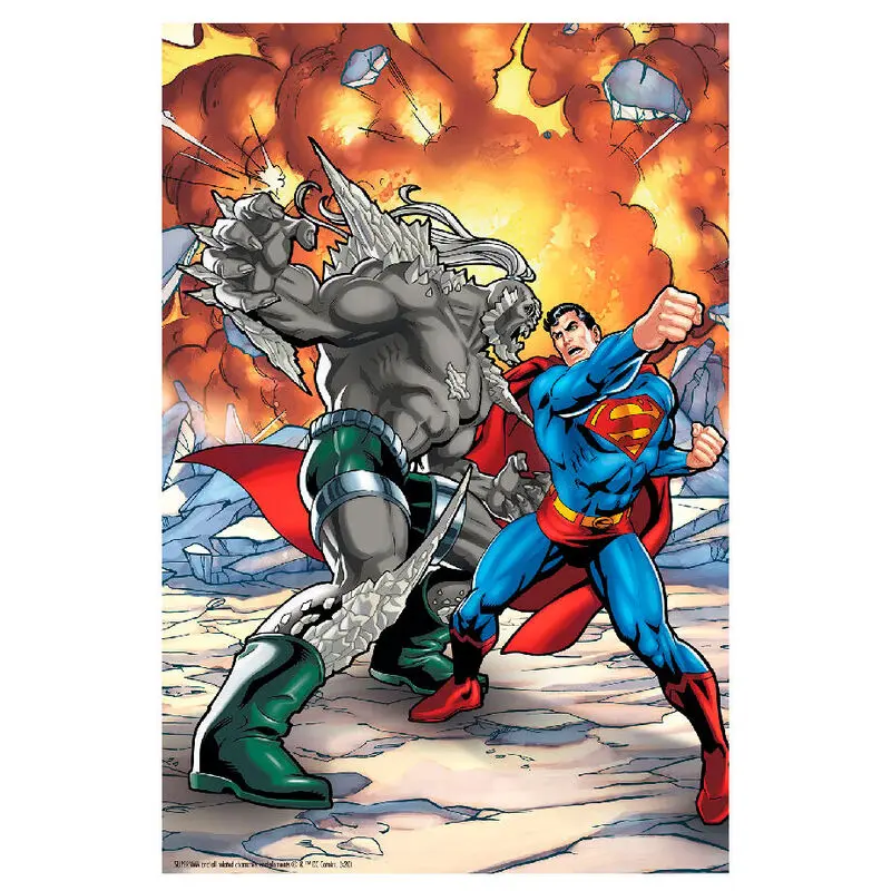 DC Comics Superman vs Doomsday Prime 3D sestavljanka 300 kosov fotografija izdelka