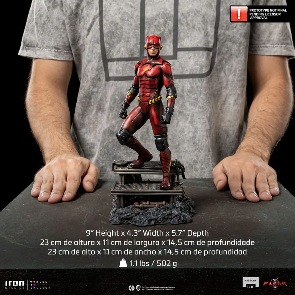 DC Comics The Flash Movie Art Scale Kip 1/10 The Flash (alternative Version) 23 cm fotografija izdelka