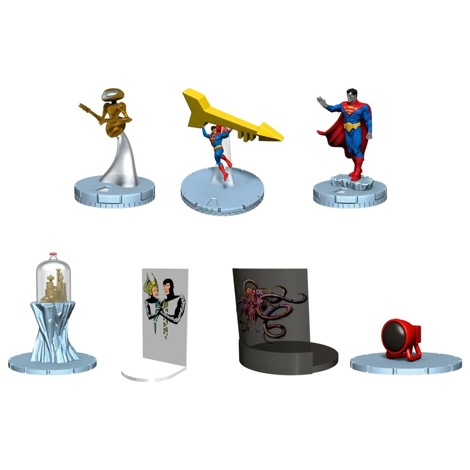 DC Comics Wizkids HeroClix Iconix Mini Figurice Fortress of Solitude Vol 1 13 cm fotografija izdelka