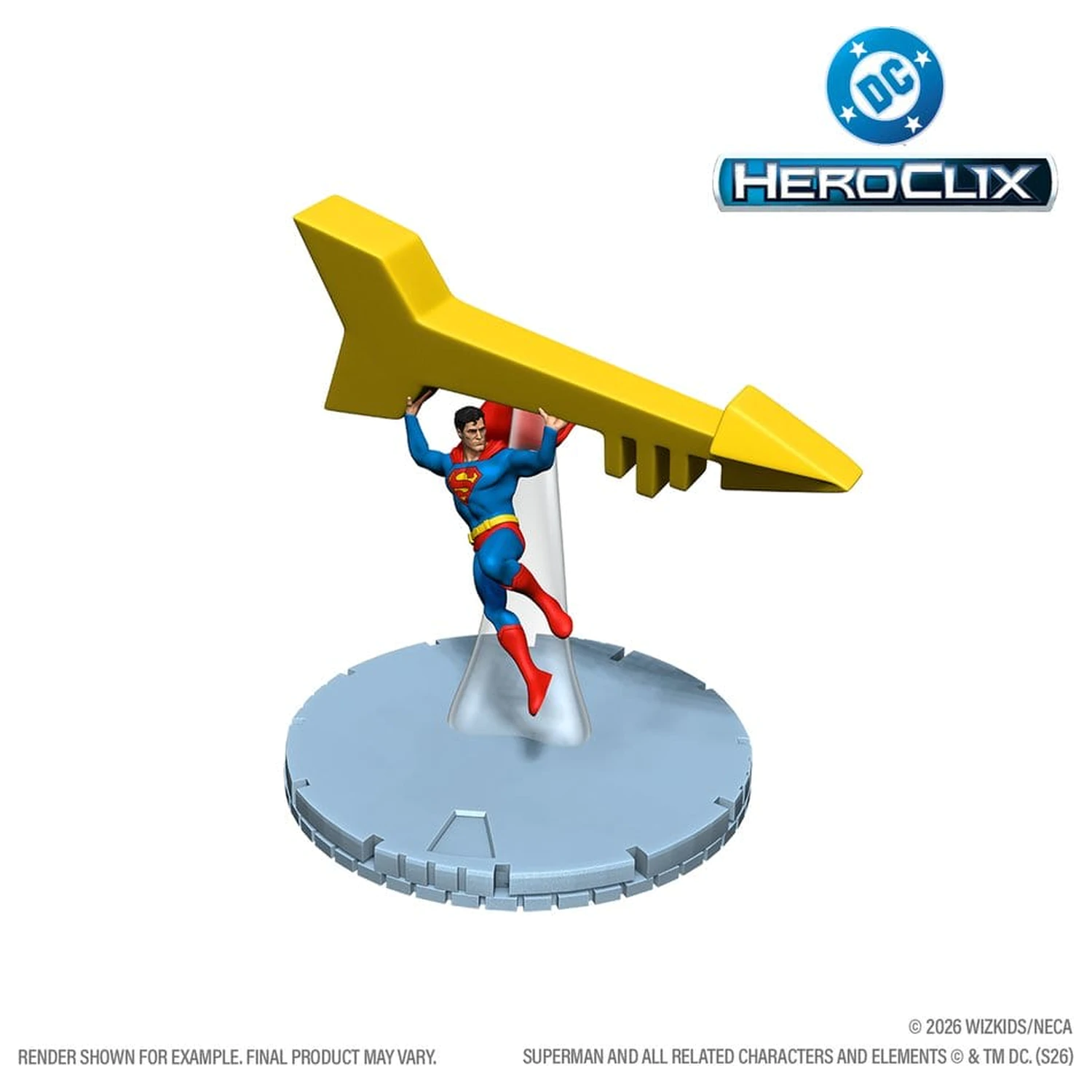 DC Comics Wizkids HeroClix Iconix Mini Figurice Fortress of Solitude Vol 1 13 cm fotografija izdelka
