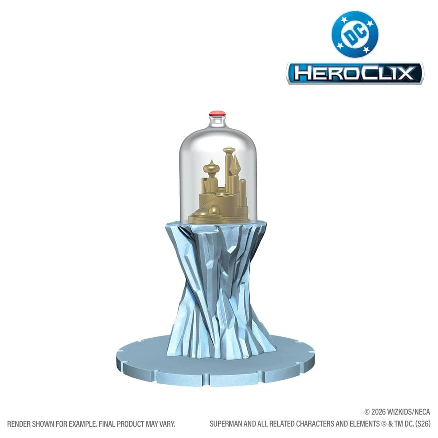 DC Comics Wizkids HeroClix Iconix Mini Figurice Fortress of Solitude Vol 1 13 cm fotografija izdelka