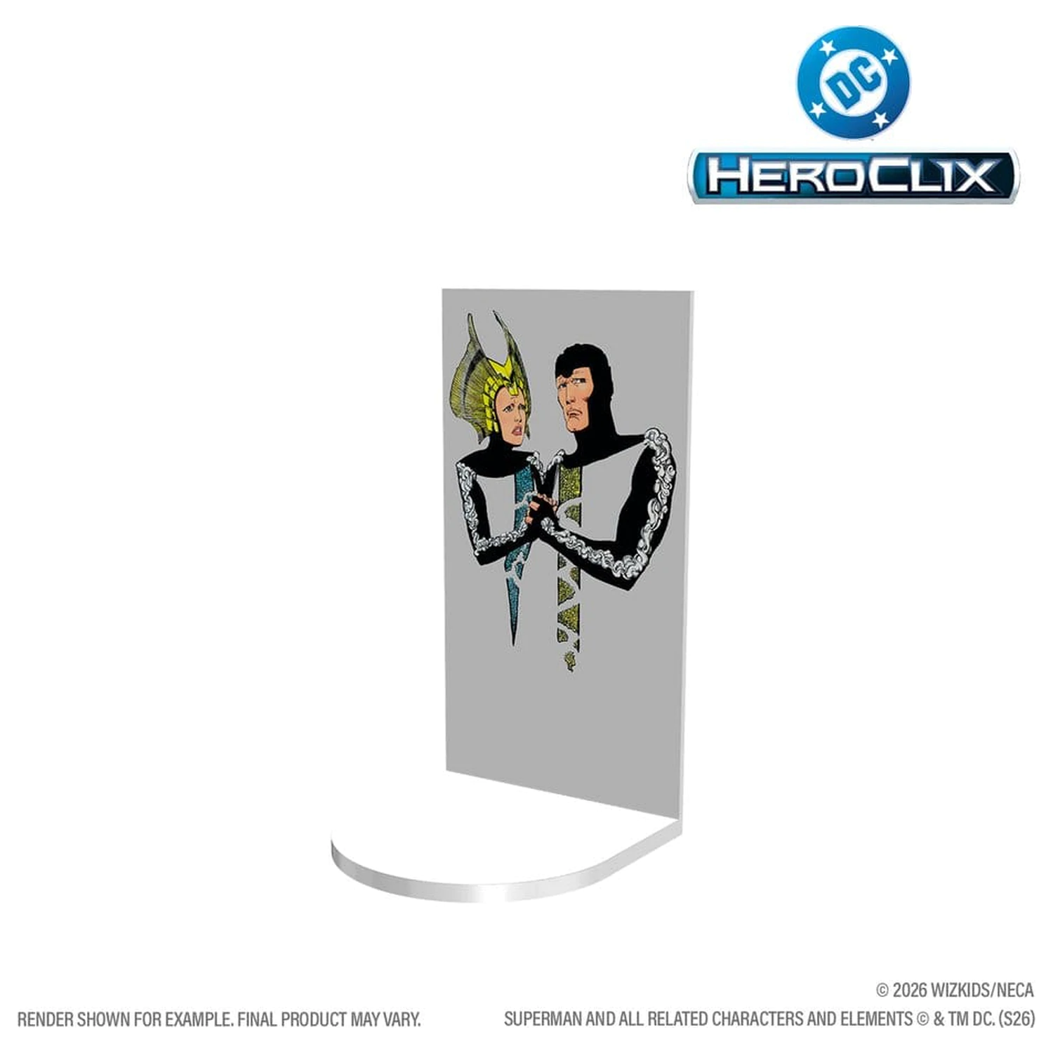 DC Comics Wizkids HeroClix Iconix Mini Figurice Fortress of Solitude Vol 1 13 cm fotografija izdelka