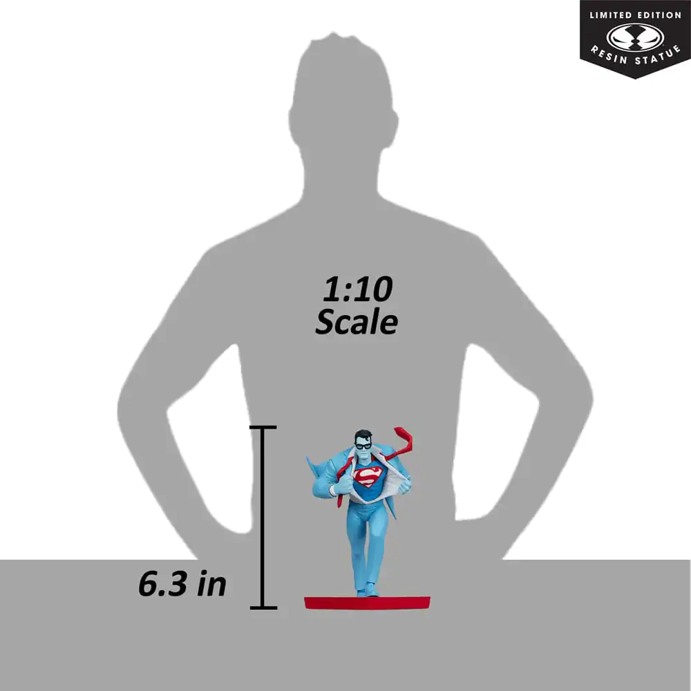 DC Direct kip 1/10 Superman Red and Blue: Superman by Clayton Henry Limited Edition 16 cm fotografija izdelka