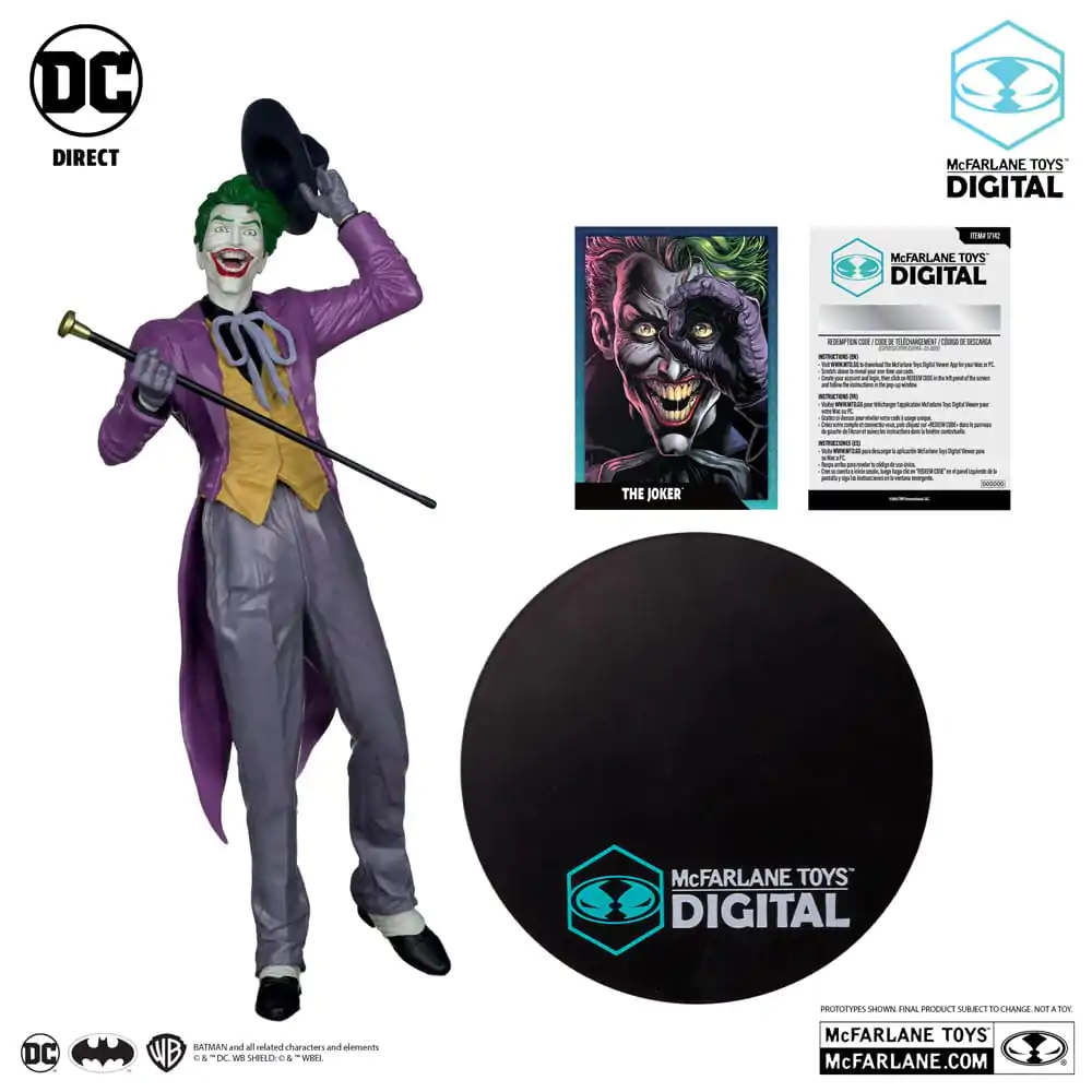 DC Direct PVC kip 1/6 The Joker by Jason Fabok (McFarlane Digital) 29 cm fotografija izdelka