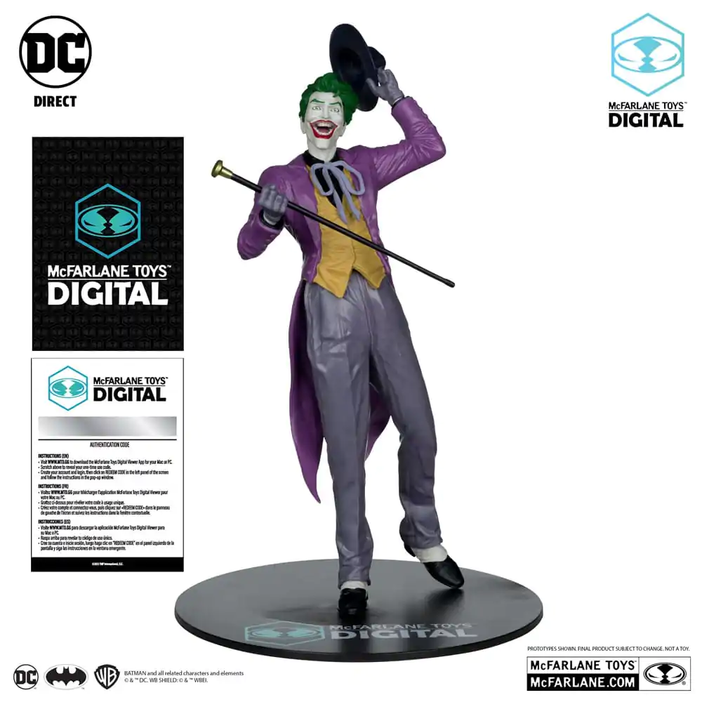 DC Direct PVC kip 1/6 The Joker by Jason Fabok (McFarlane Digital) 29 cm fotografija izdelka