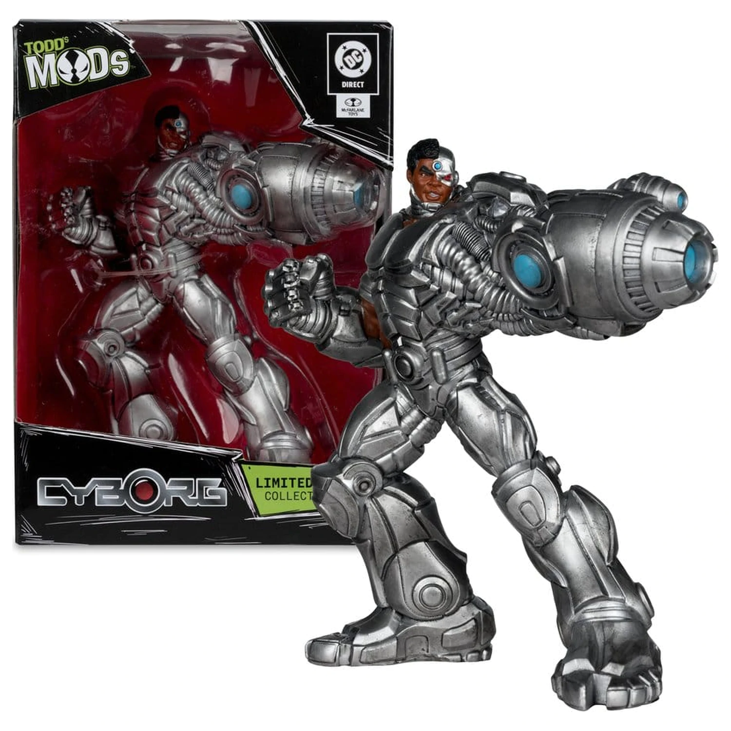 DC Direct Collector vinilna statua Cyborg 12 cm fotografija izdelka