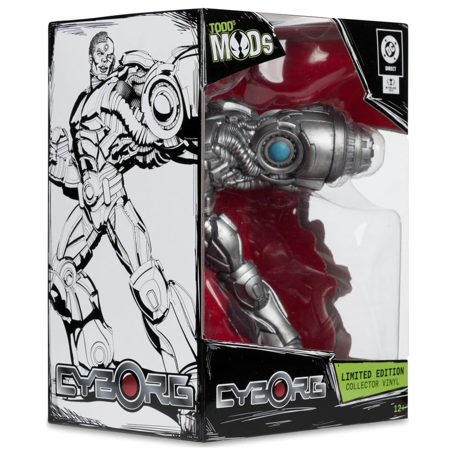 DC Direct Collector vinilna statua Cyborg 12 cm fotografija izdelka