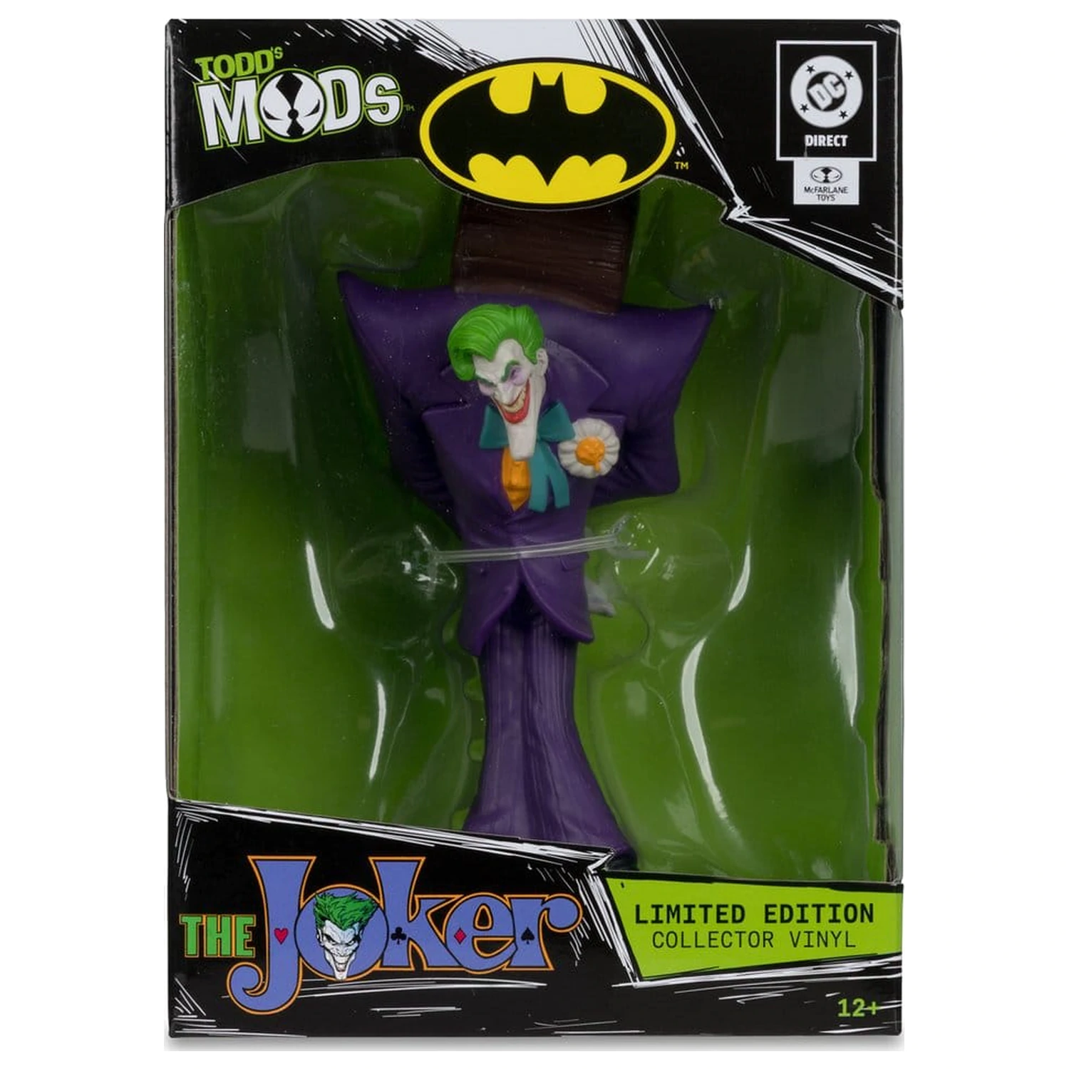 DC Direct Zbirateljski vinilni kip The Joker (Limited Edition Todd's Mods) 13 cm fotografija izdelka