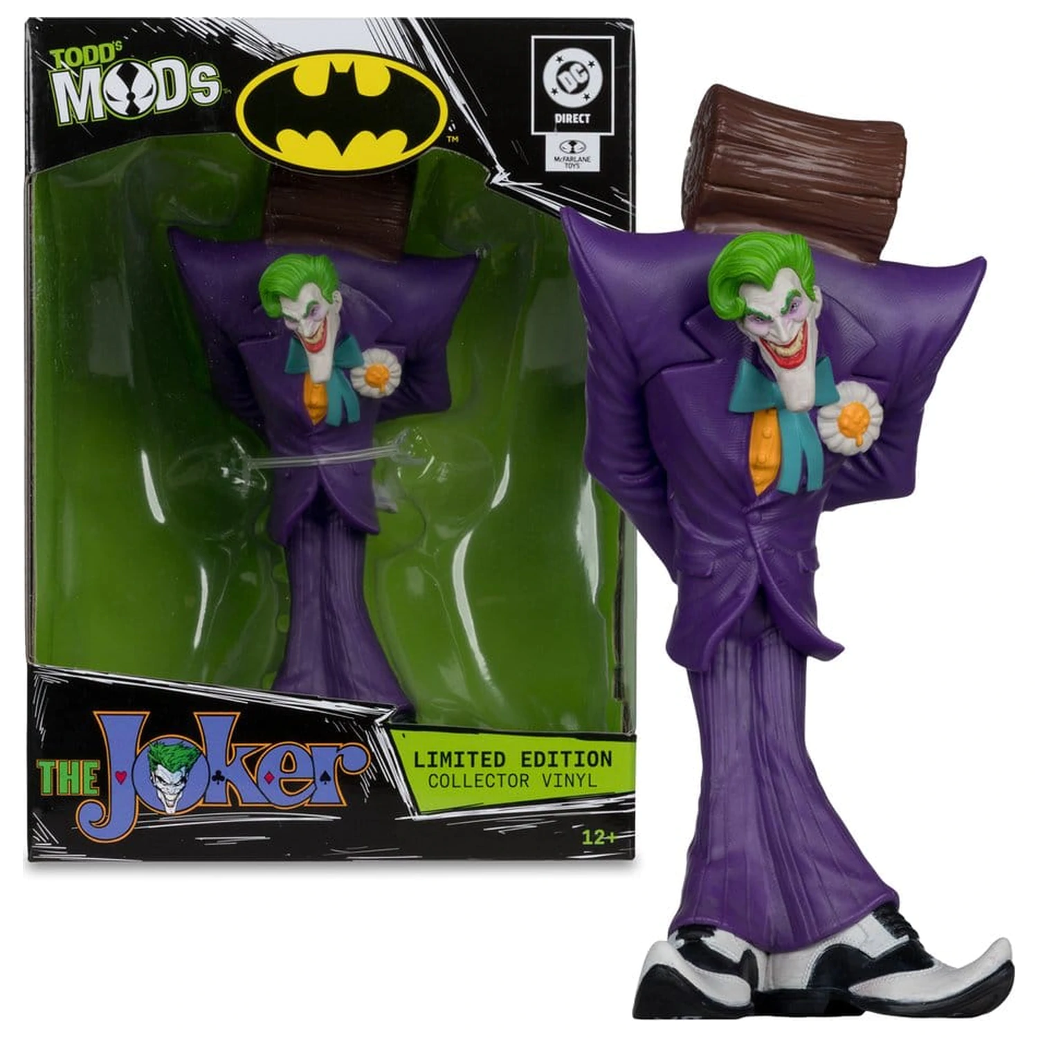 DC Direct Zbirateljski vinilni kip The Joker (Limited Edition Todd's Mods) 13 cm fotografija izdelka