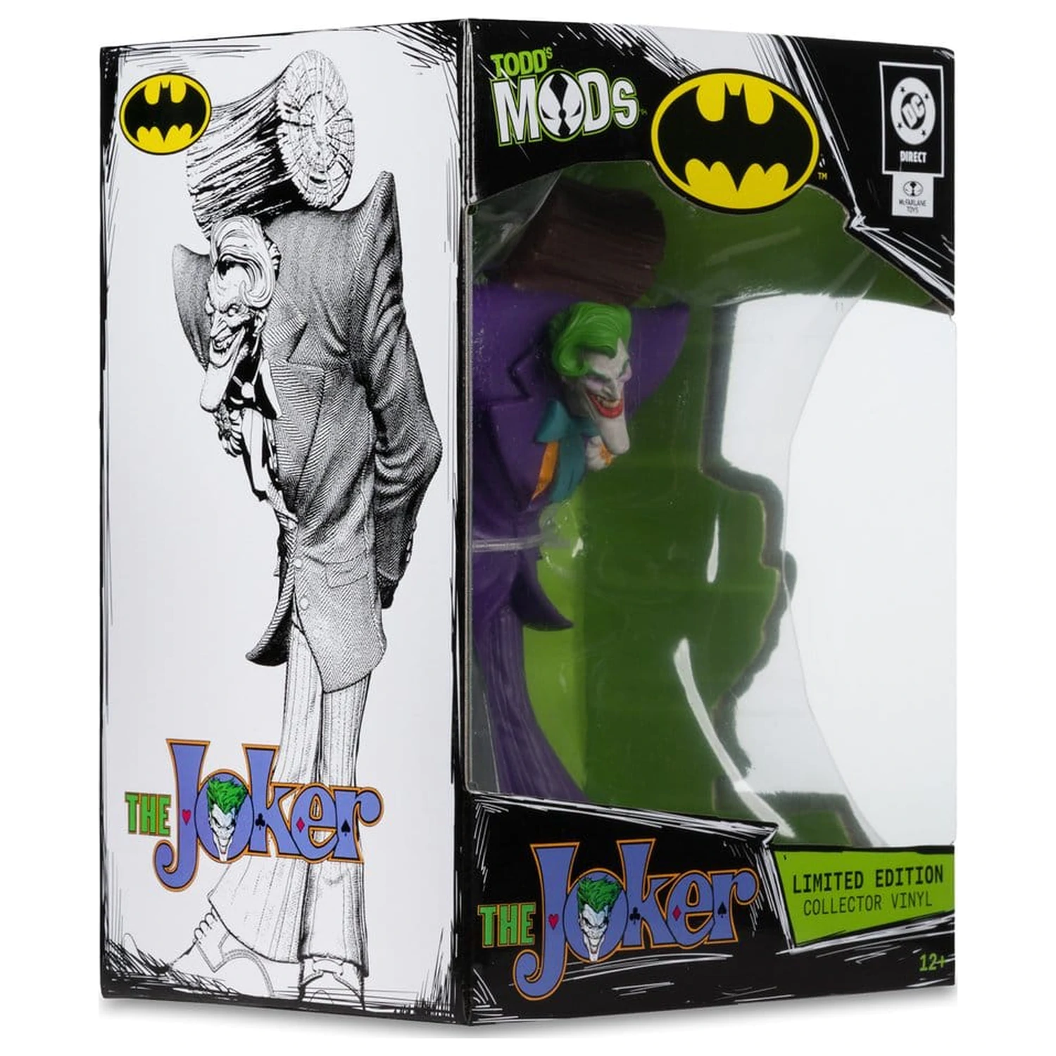 DC Direct Zbirateljski vinilni kip The Joker (Limited Edition Todd's Mods) 13 cm fotografija izdelka