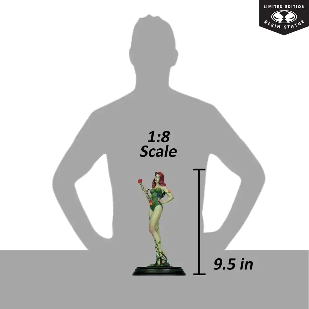 DC Direct Cover Girls Kip 1/8 Poison Ivy by J. Scott Campbell 24 centimetrov fotografija izdelka
