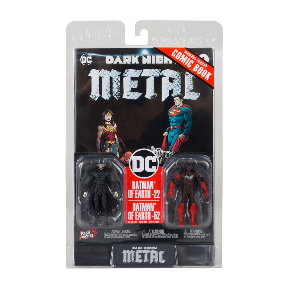 DC Direct akcijske figure za igre Batman Who Laughs & Red Death (Dark Nights Metal #1) 8 cm fotografija izdelka