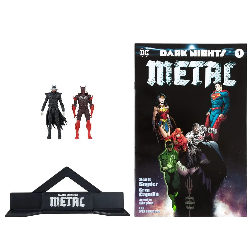 DC Direct akcijske figure za igre Batman Who Laughs & Red Death (Dark Nights Metal #1) 8 cm fotografija izdelka