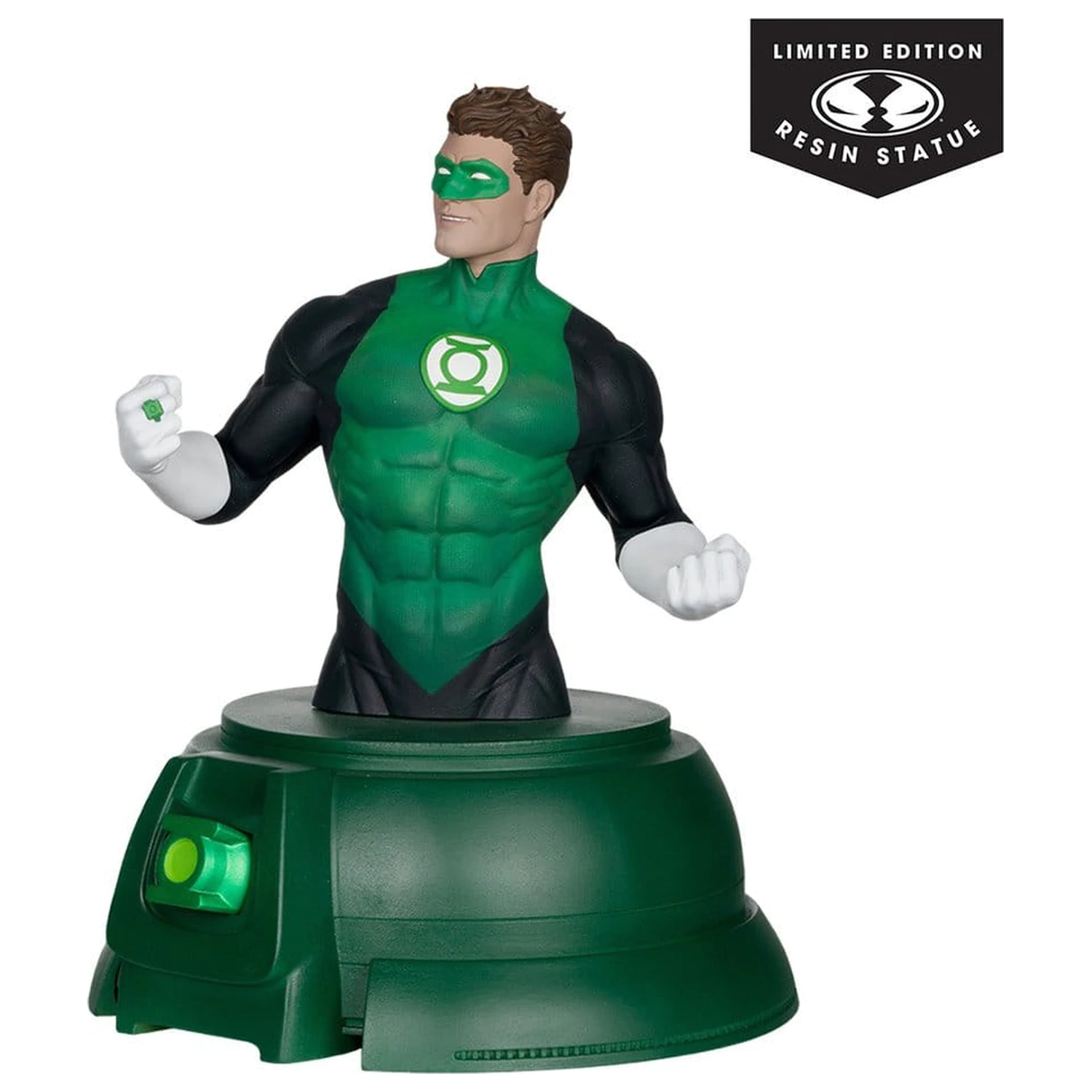 DC Direct Green Lantern doprsni kip 1/1 Hal Jordan z repliko prstana moči (Gold Label) 26 cm fotografija izdelka