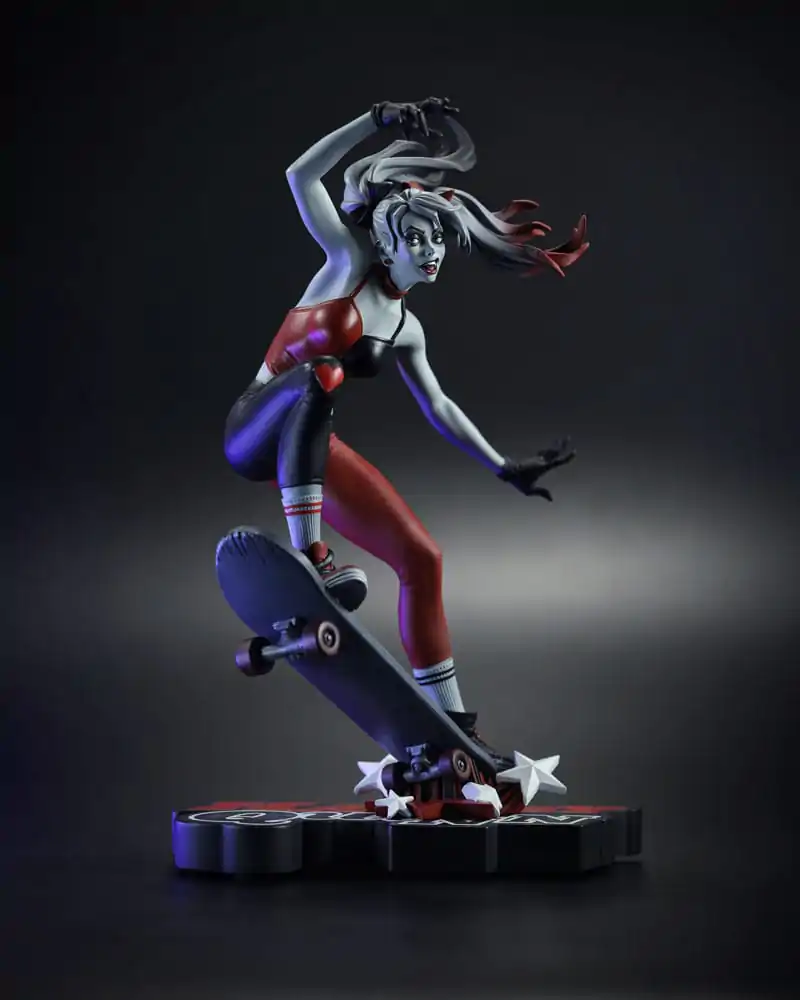 DC Direct Harley Quinn: Red, White & Black Kip 1/10 Harley Quinn by Ivan Tao 20 cm fotografija izdelka