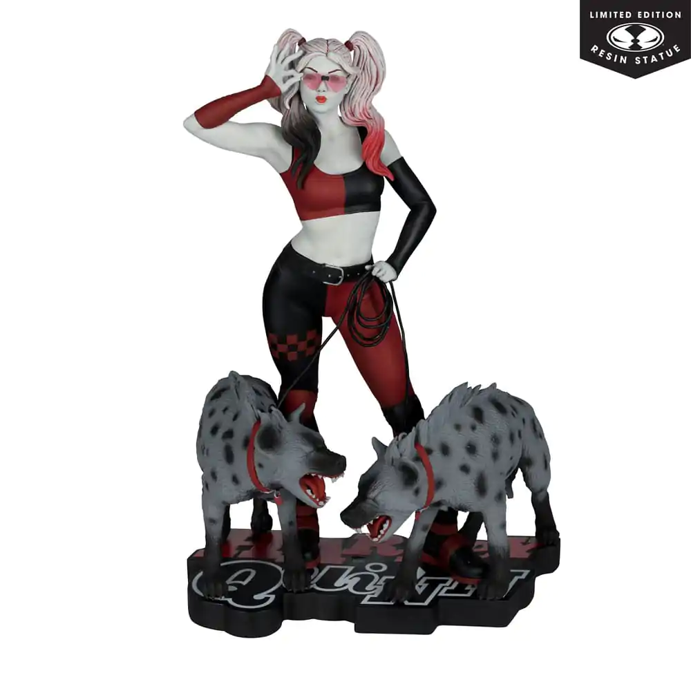 DC Direct Harley Quinn: Rdeča, Bela & Črna Kip 1/10 Harley Quinn by Jenny Frison 19 cm fotografija izdelka