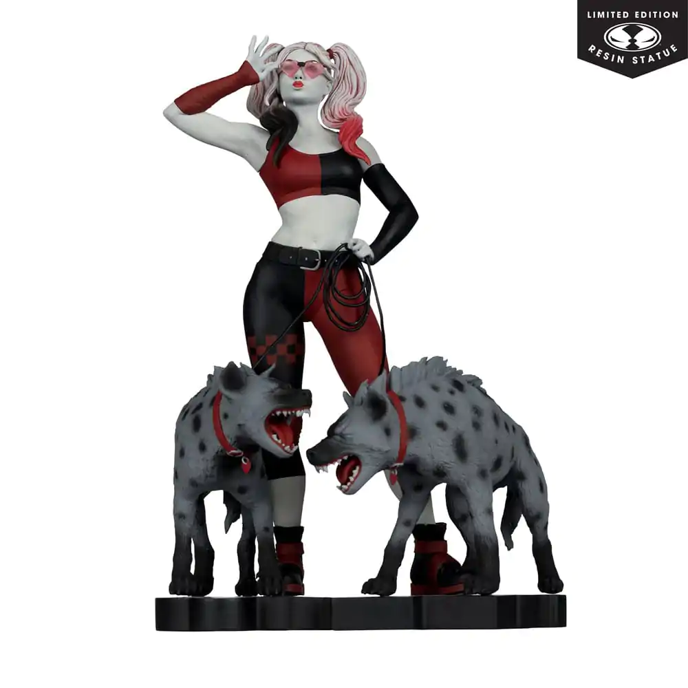 DC Direct Harley Quinn: Rdeča, Bela & Črna Kip 1/10 Harley Quinn by Jenny Frison 19 cm fotografija izdelka