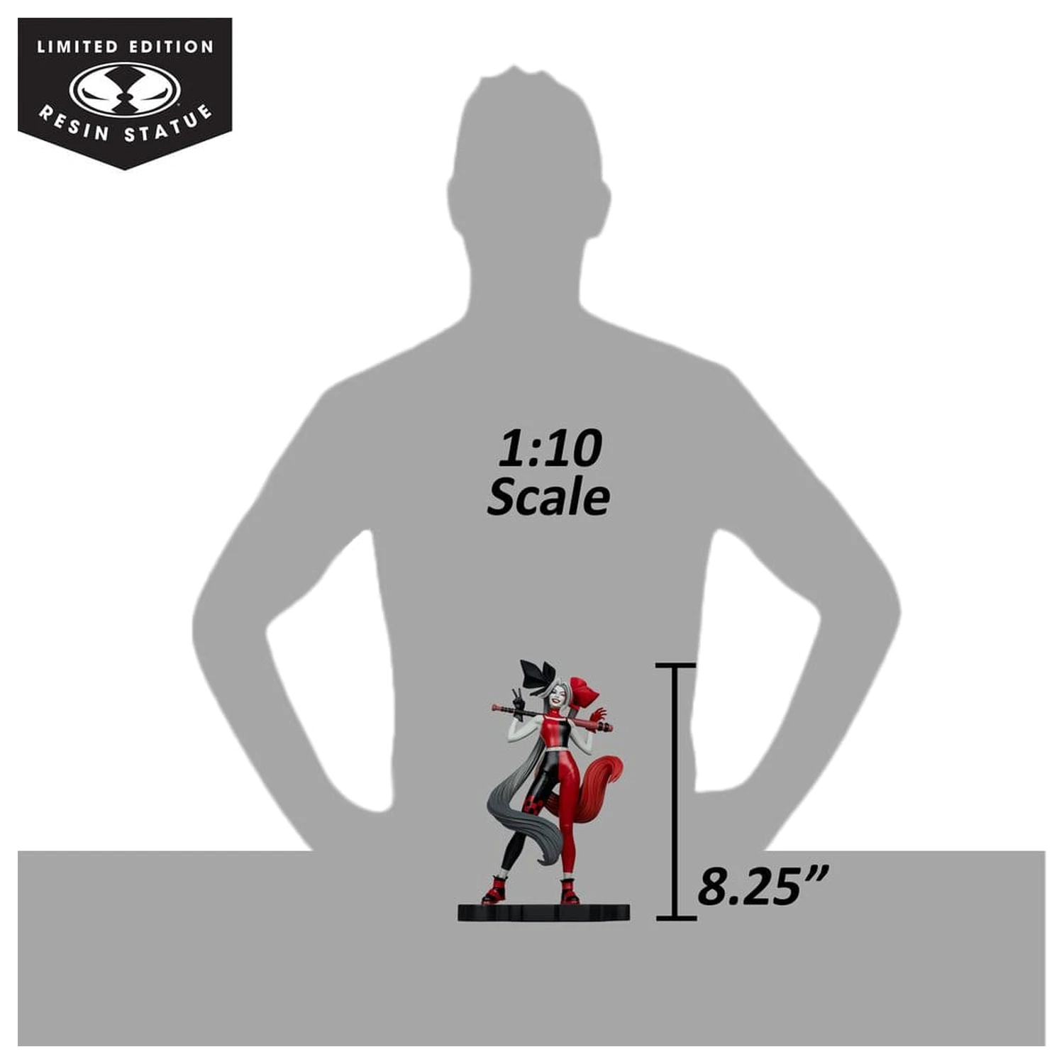DC Direct Harley Quinn: Red, White & Black kip 1/10 Harley Quinn avtorja Alex Garner 21 cm fotografija izdelka