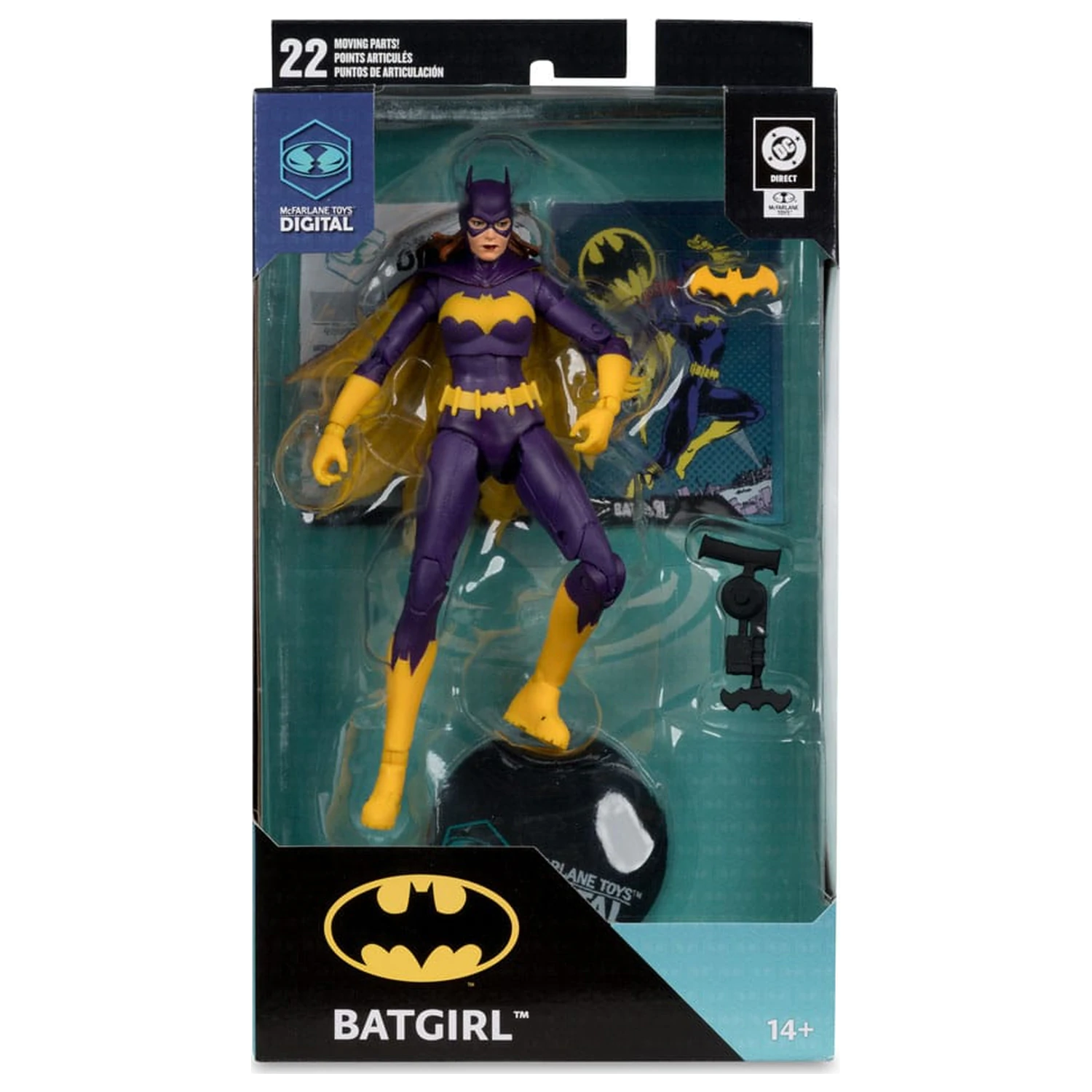 DC Direct McFarlane Toys Digitalna akcijska figura Batgirl (DC Classics) 18 cm fotografija izdelka
