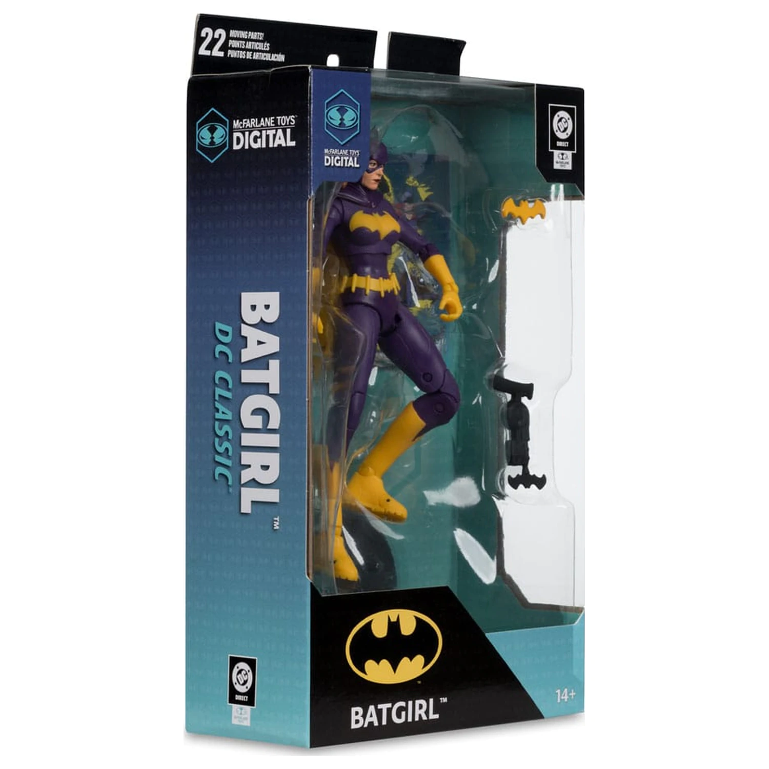 DC Direct McFarlane Toys Digitalna akcijska figura Batgirl (DC Classics) 18 cm fotografija izdelka