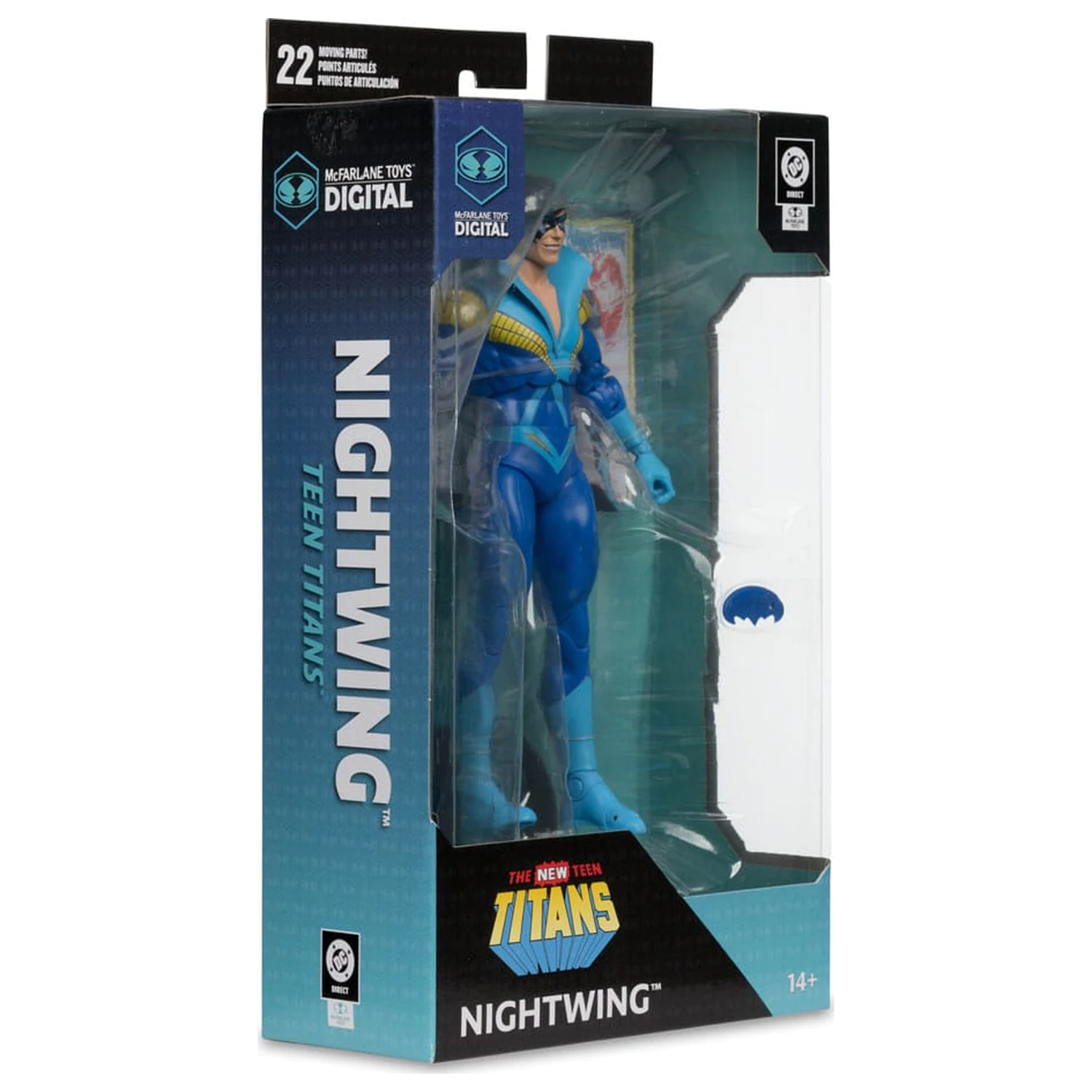 DC Direct McFarlane Toys Digital akcijska figura Nightwing (Teen Titans) 18 cm fotografija izdelka
