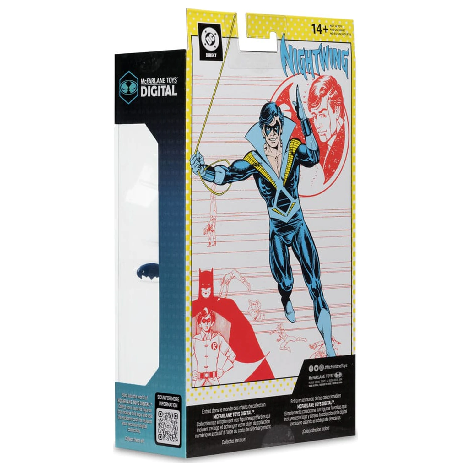 DC Direct McFarlane Toys Digital akcijska figura Nightwing (Teen Titans) 18 cm fotografija izdelka