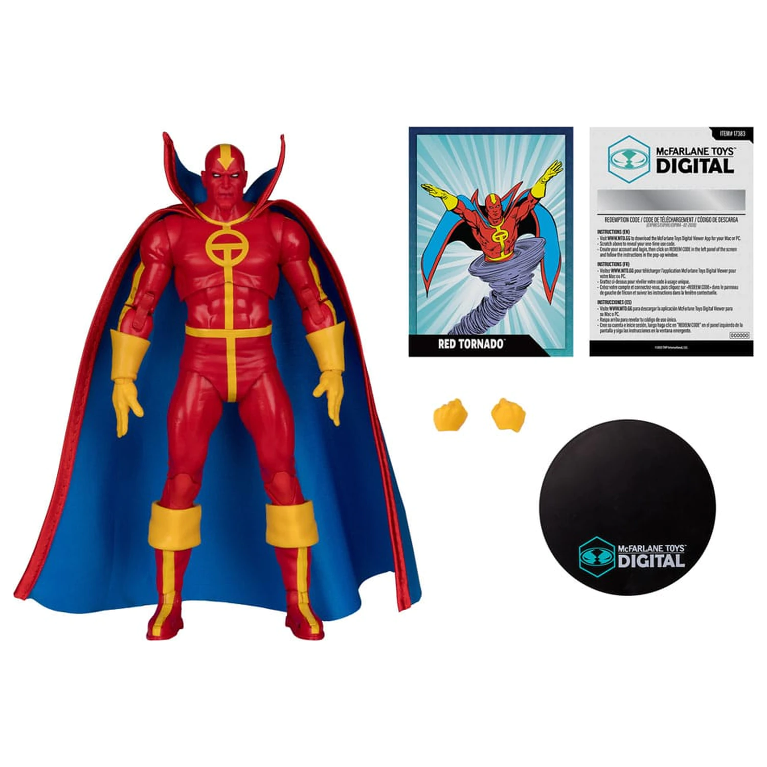 DC Direct McFarlane Toys digitalna akcijska figura Red Tornado (Bronze Age) 18 cm fotografija izdelka