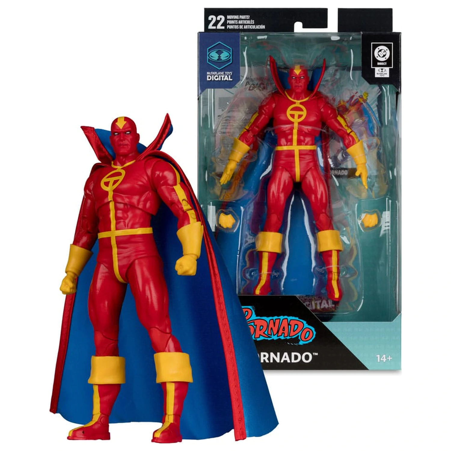 DC Direct McFarlane Toys digitalna akcijska figura Red Tornado (Bronze Age) 18 cm fotografija izdelka