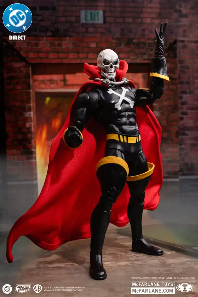 DC Direct Akcijska figura Mr Bones (Infinity Inc #16) (Gold Label) 18 cm fotografija izdelka
