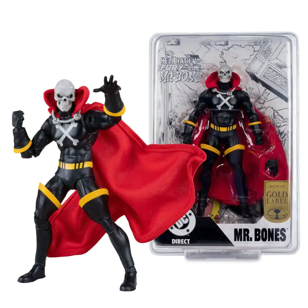 DC Direct Akcijska figura Mr Bones (Infinity Inc #16) (Gold Label) 18 cm fotografija izdelka