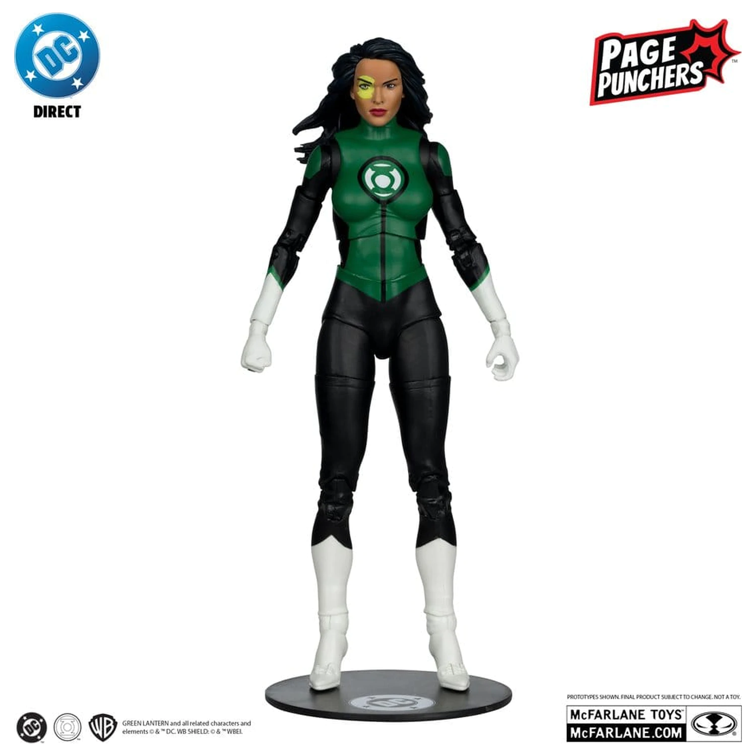 DC Direct Page Punchers akcijska figura Jessica Cruz (Green Lanterns # 48) (Red Platinum Edition) 18 cm fotografija izdelka