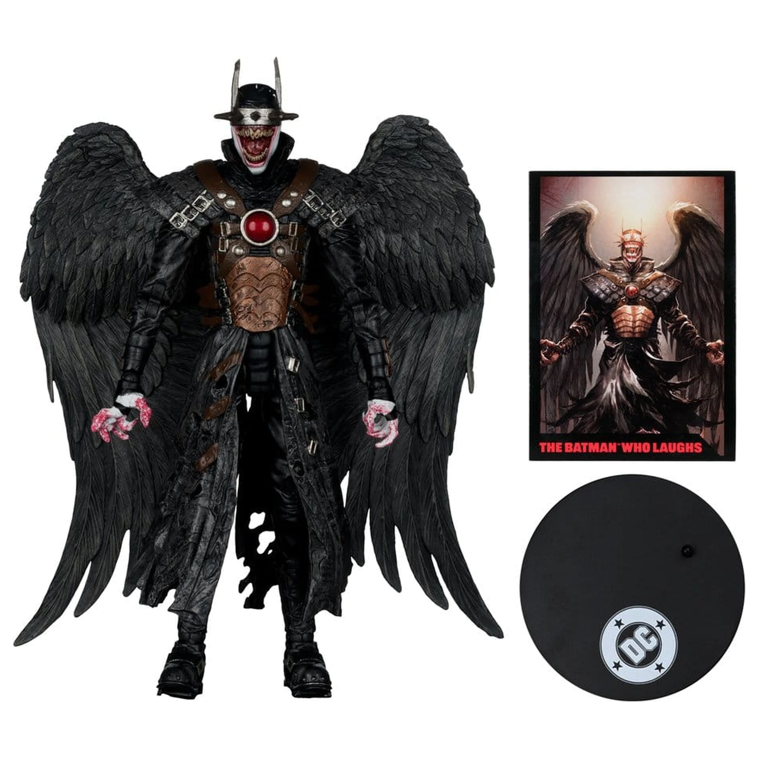 DC Direct Page Punchers akcijska figura The Batman Who Laughs (Hawkman #18) 18 cm (Gold Label) fotografija izdelka