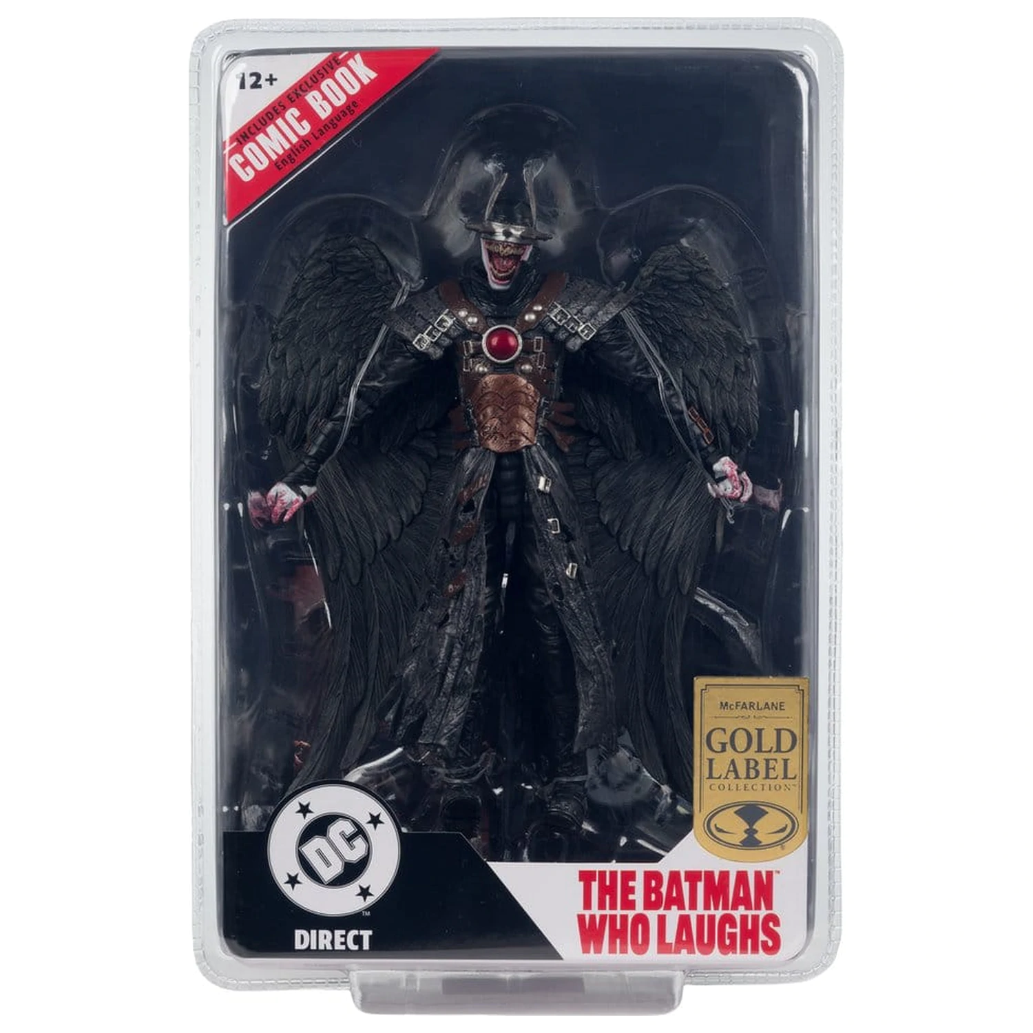DC Direct Page Punchers akcijska figura The Batman Who Laughs (Hawkman #18) 18 cm (Gold Label) fotografija izdelka