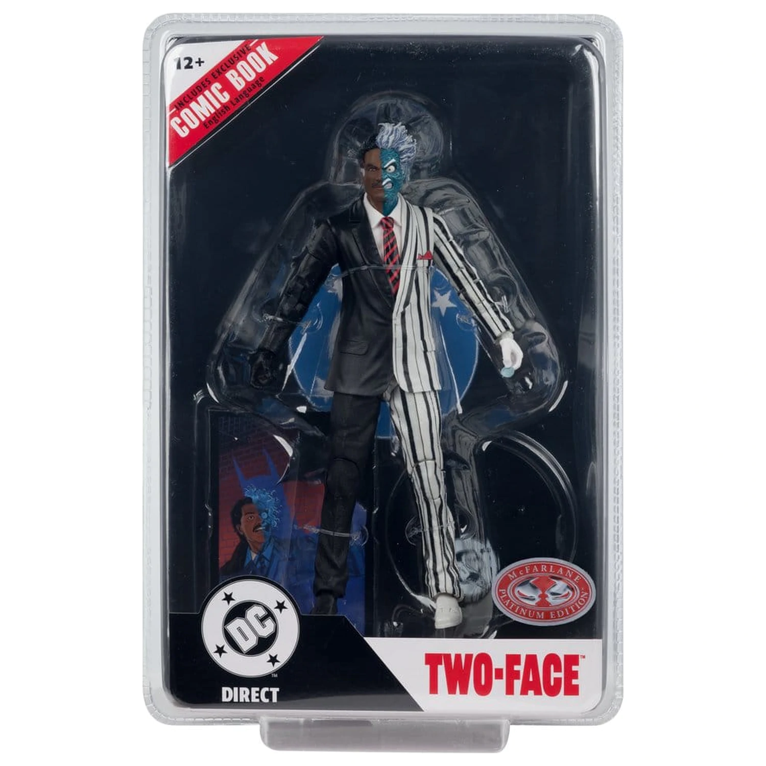 DC Direct Page Punchers akcijska figura Two-Face (Batman 89) (Red Platinum Edition) 19 cm fotografija izdelka