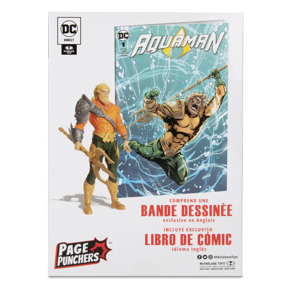 DC Direct Page Punchers Akcijska Figura Aquaman (Aquaman) 18 cm fotografija izdelka