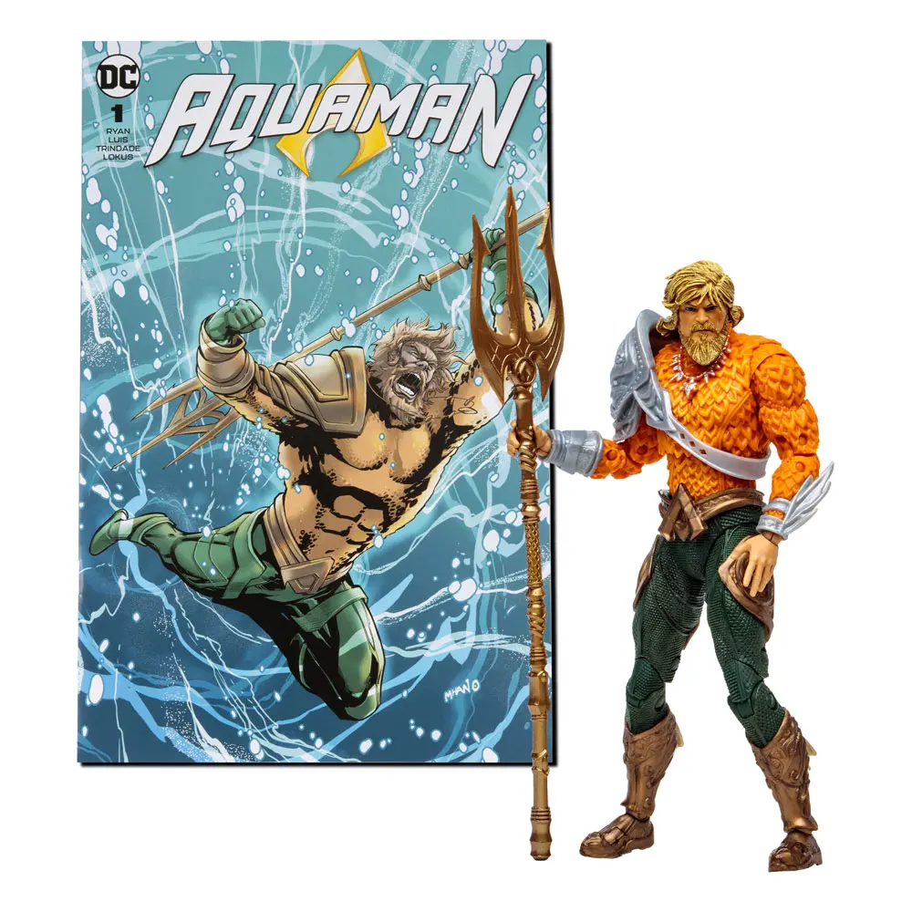 DC Direct Page Punchers Akcijska Figura Aquaman (Aquaman) 18 cm fotografija izdelka