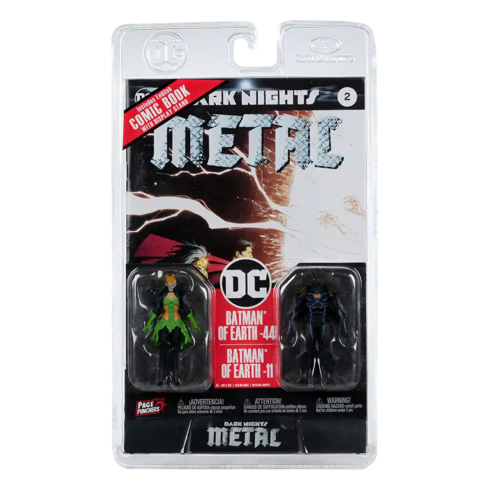 DC Direct Page Punchers Akcijska figura 2-Pack Batman of Earth-44 & Batman of Earth-11 (Dark Nights: Metal) 8 cm fotografija izdelka