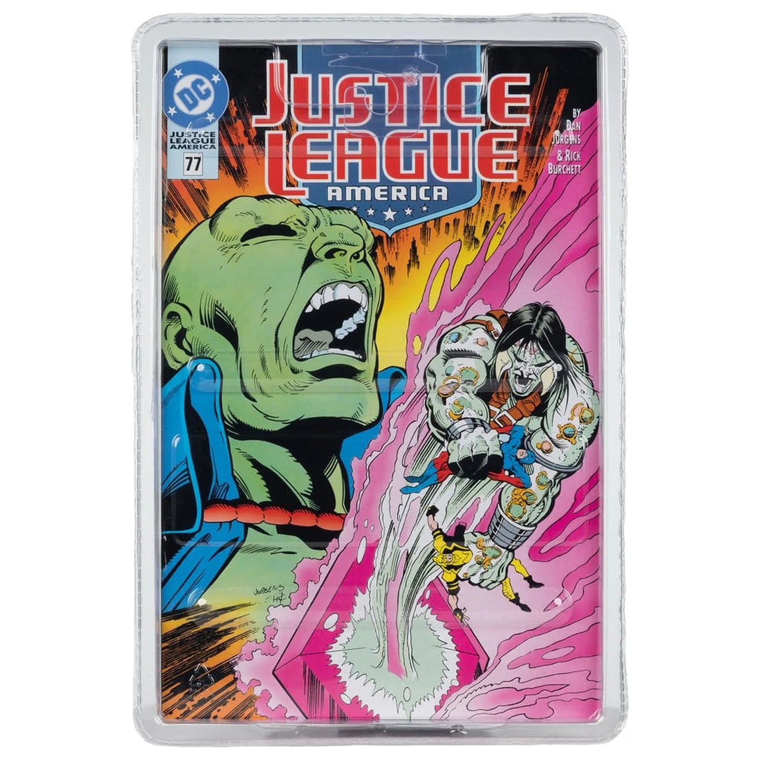 DC Direct Page Punchers akcijska figura Bloodwynd (Justice League #77) (Red Platinum Edition) 18 cm fotografija izdelka