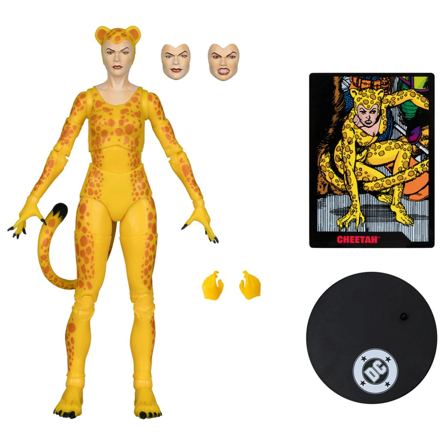 DC Direct Page Punchers akcijska figura Cheetah (Crisis on Infinite Earths)(Red Platinum Edition) 17 cm fotografija izdelka