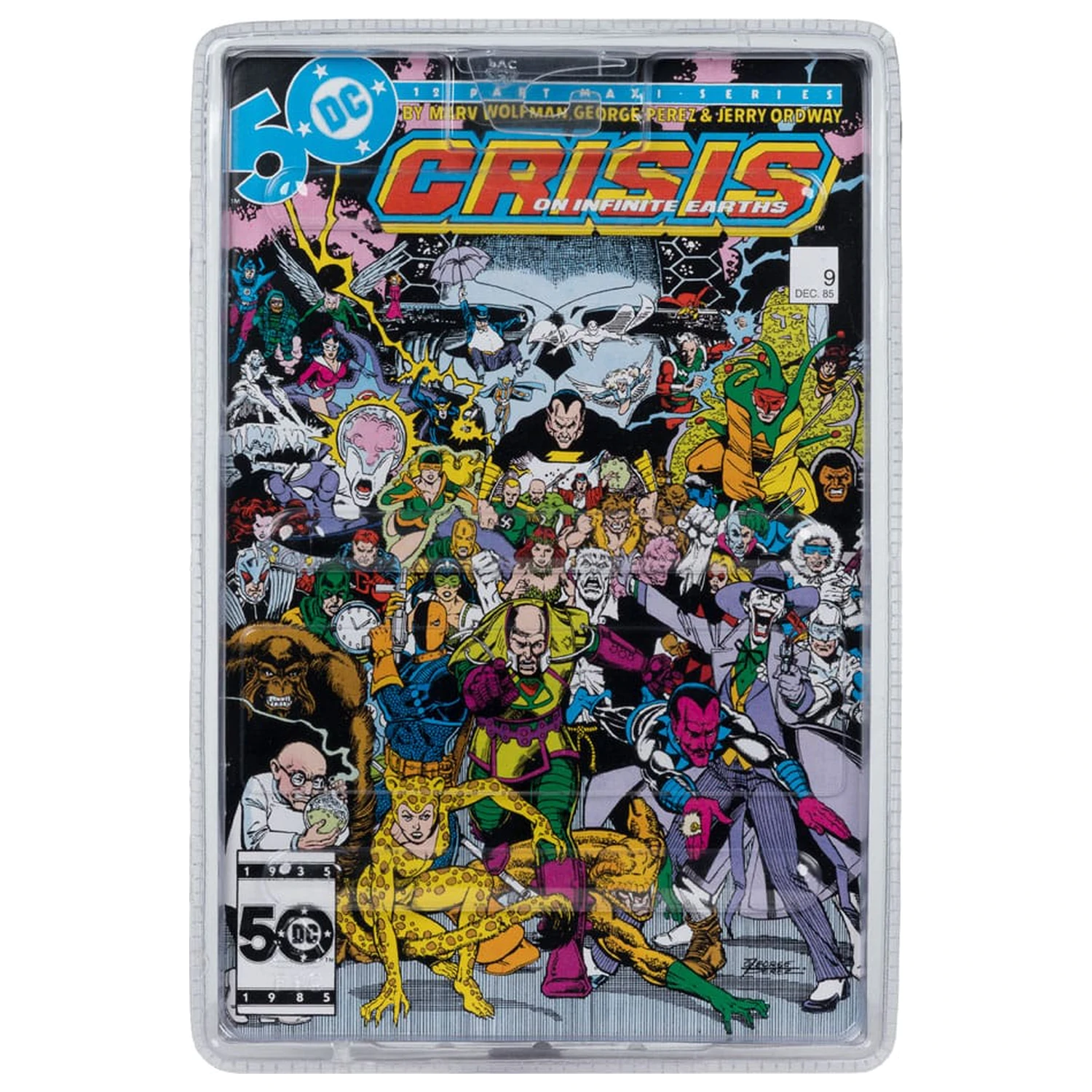 DC Direct Page Punchers akcijska figura Cheetah (Crisis on Infinite Earths)(Red Platinum Edition) 17 cm fotografija izdelka