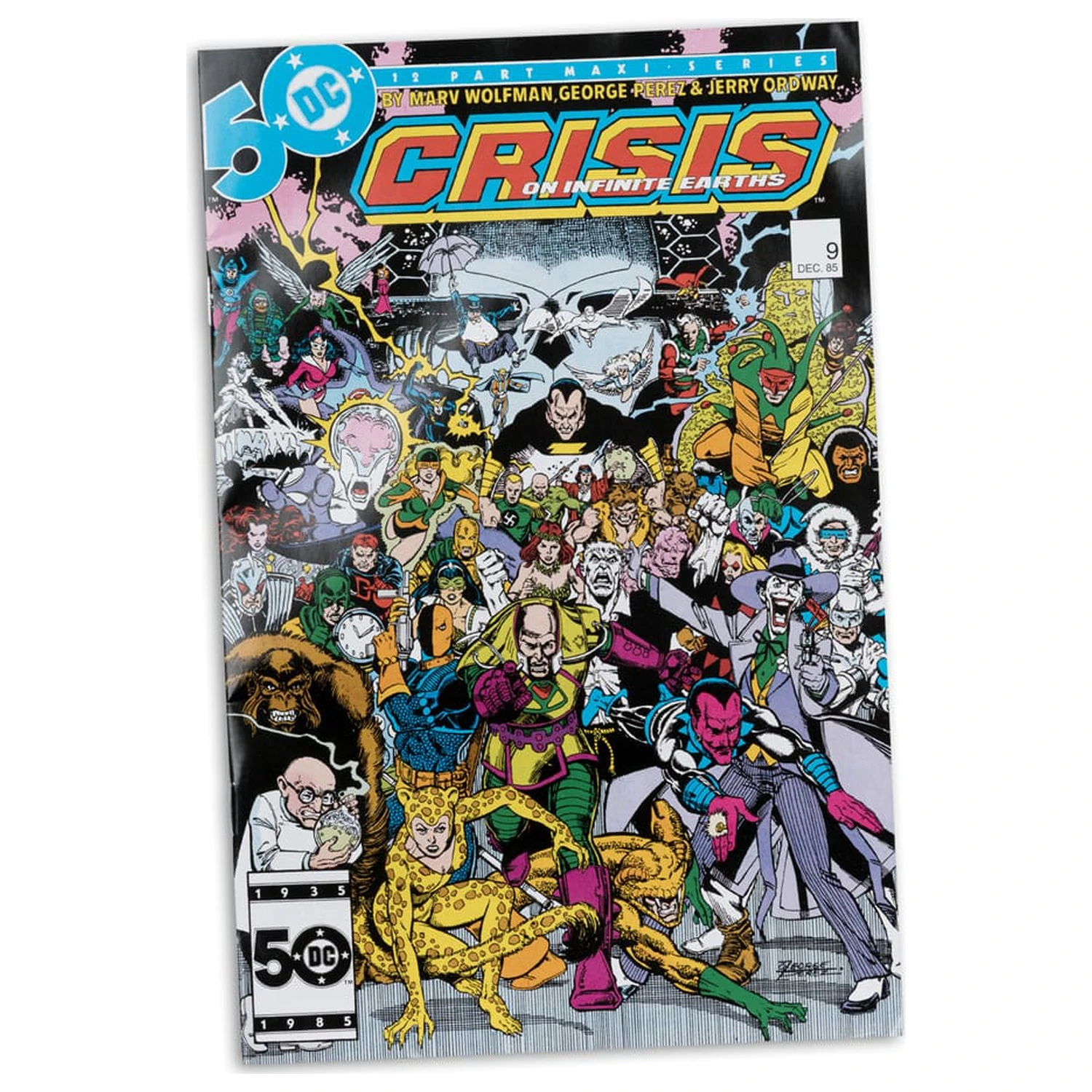 DC Direct Page Punchers akcijska figura Cheetah (Crisis on Infinite Earths)(Red Platinum Edition) 17 cm fotografija izdelka