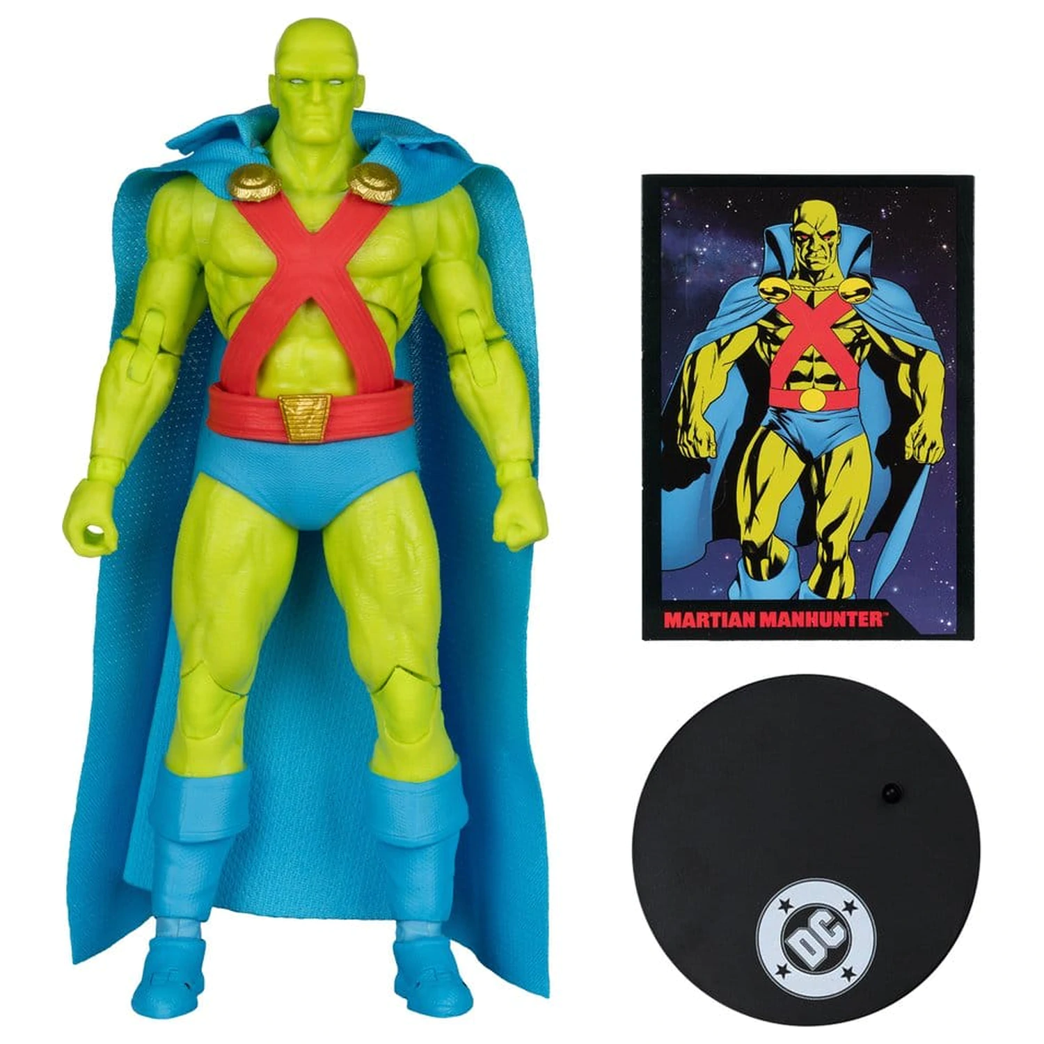 DC Direct Page Punchers akcijska figura Martian Manhunter (Justice League #77) 18 cm fotografija izdelka