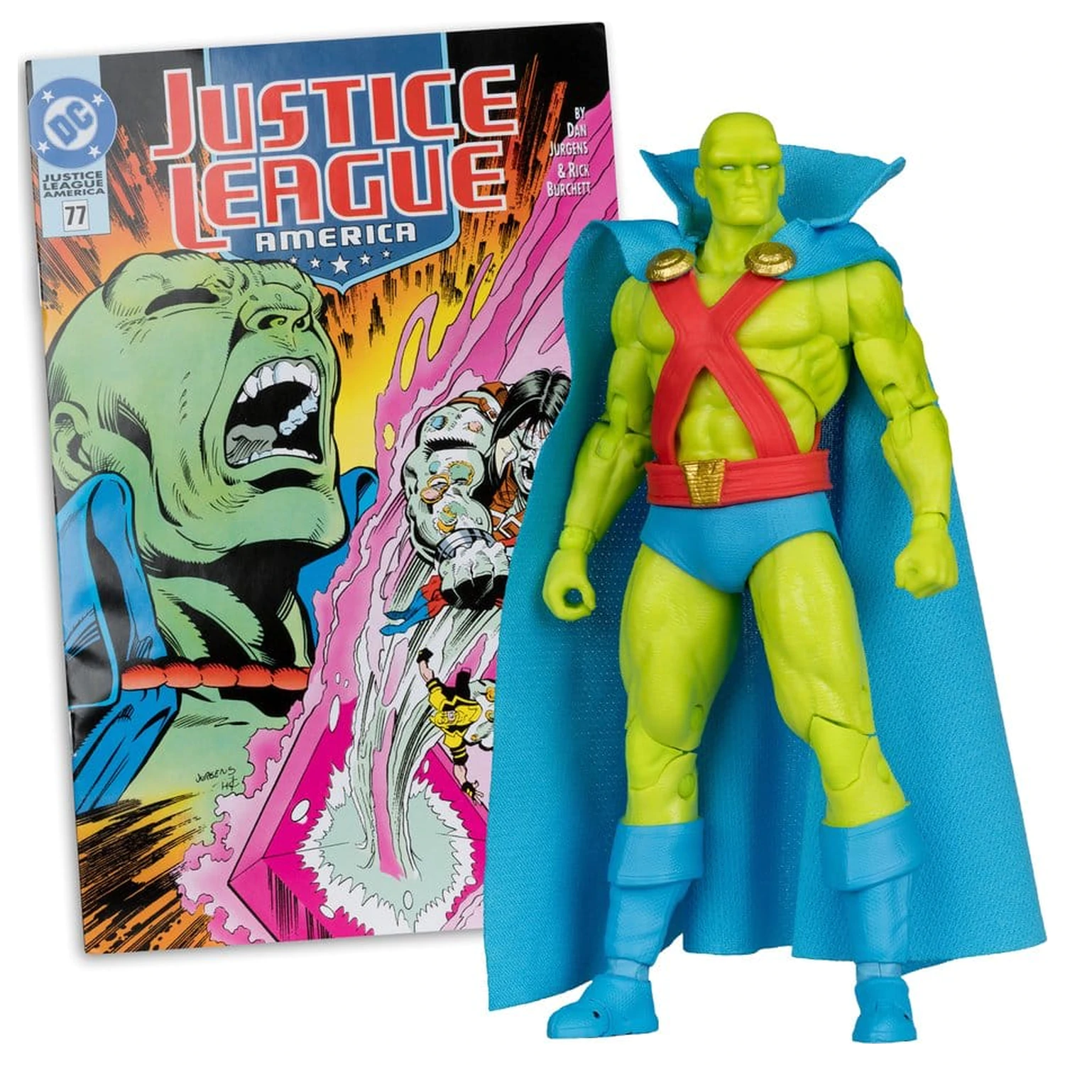 DC Direct Page Punchers akcijska figura Martian Manhunter (Justice League #77) 18 cm fotografija izdelka