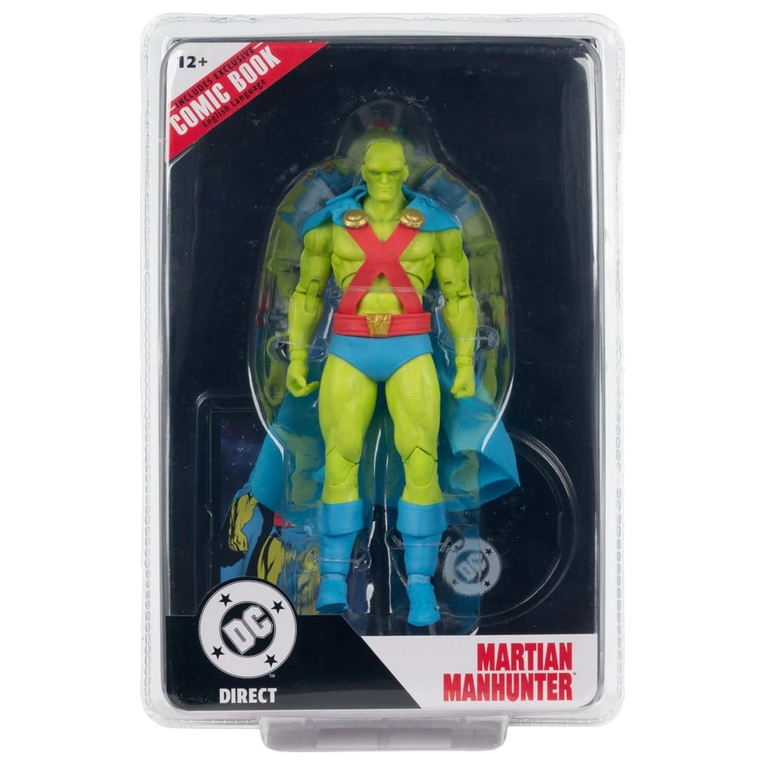 DC Direct Page Punchers akcijska figura Martian Manhunter (Justice League #77) 18 cm fotografija izdelka