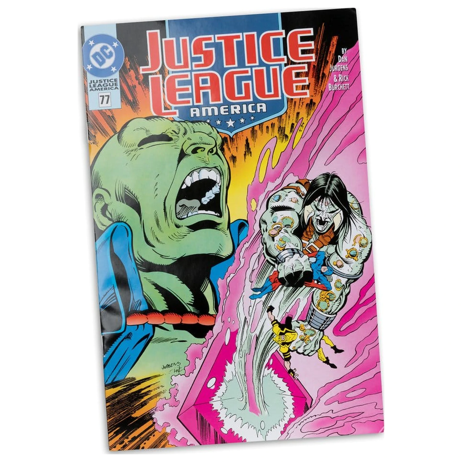 DC Direct Page Punchers akcijska figura Martian Manhunter (Justice League #77) 18 cm fotografija izdelka