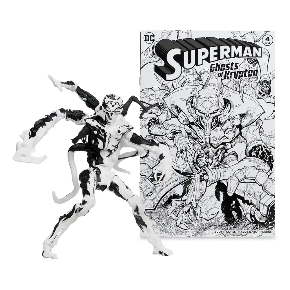 DC Direct Page Punchers akcijske figure in strip, paket 4 Superman Series (Sketch Edition) (Gold Label) 18 cm fotografija izdelka