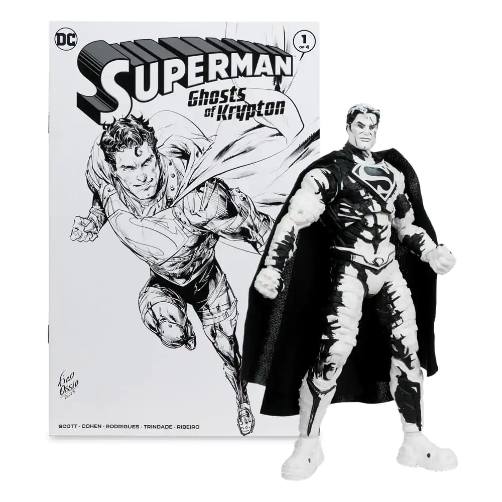 DC Direct Page Punchers akcijske figure in strip, paket 4 Superman Series (Sketch Edition) (Gold Label) 18 cm fotografija izdelka