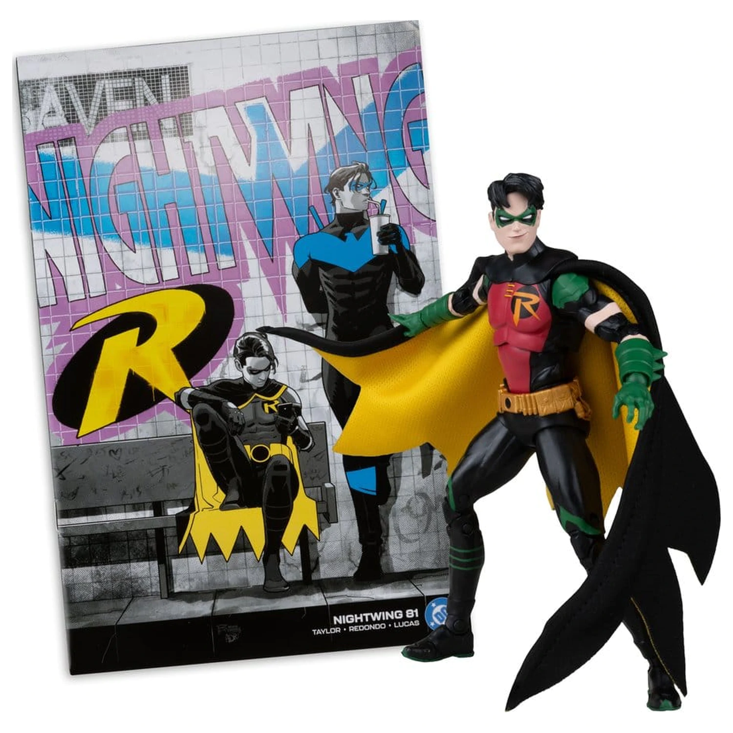 DC Direct Page Punchers akcijska figura Robin Tim Drake (Nightwing #81) (Red Platinum Edition) 18 cm fotografija izdelka