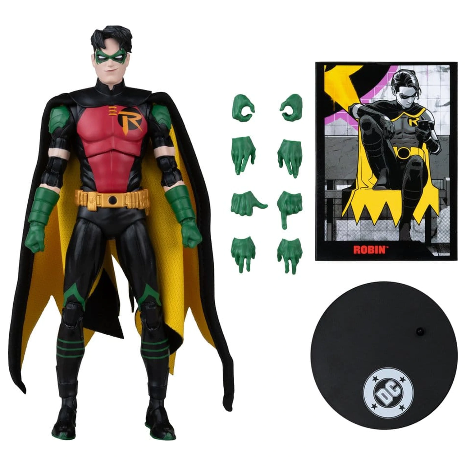 DC Direct Page Punchers akcijska figura Robin Tim Drake (Nightwing #81) (Red Platinum Edition) 18 cm fotografija izdelka