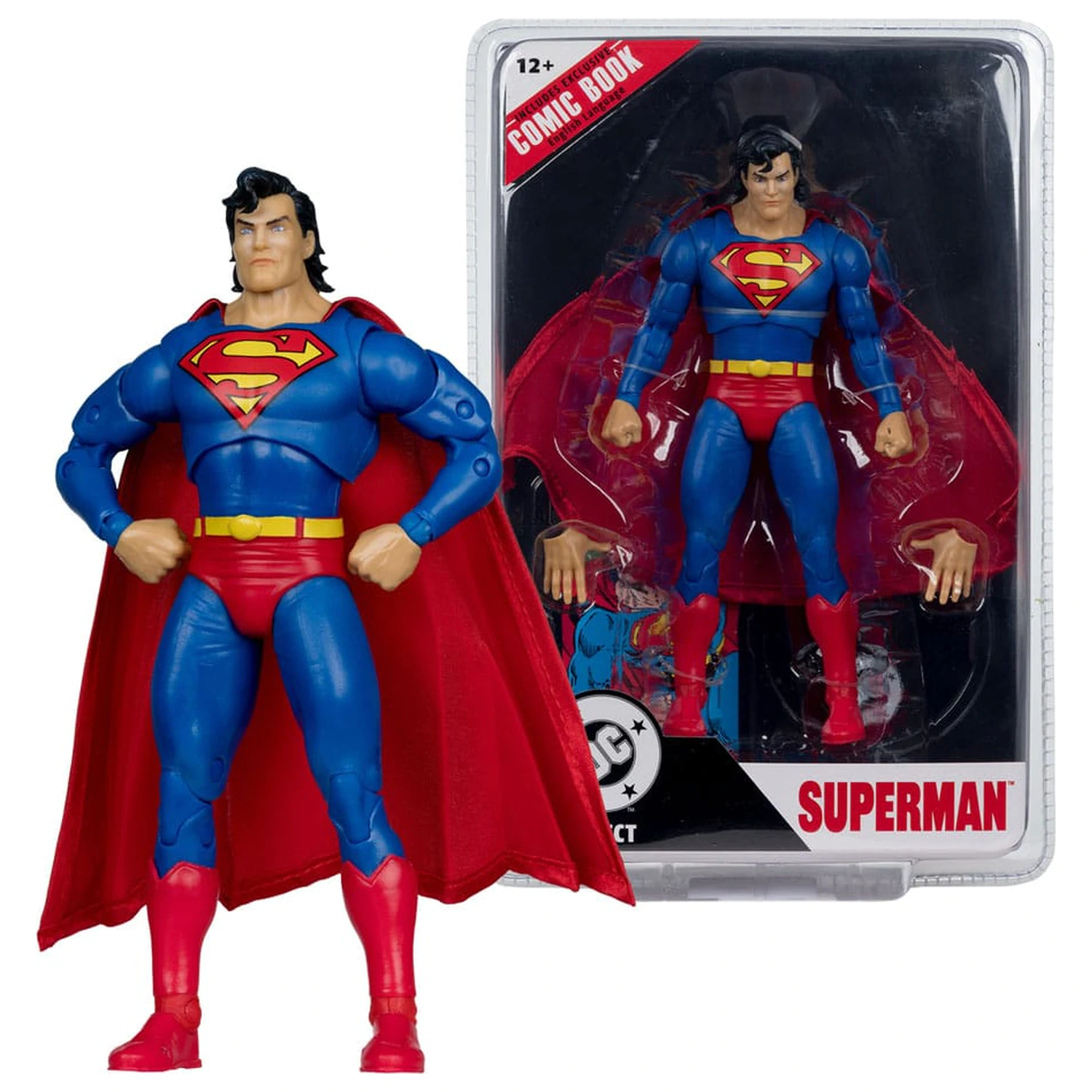 DC Direct Page Punchers akcijska figura Superman (Zero Hour) 19 cm fotografija izdelka